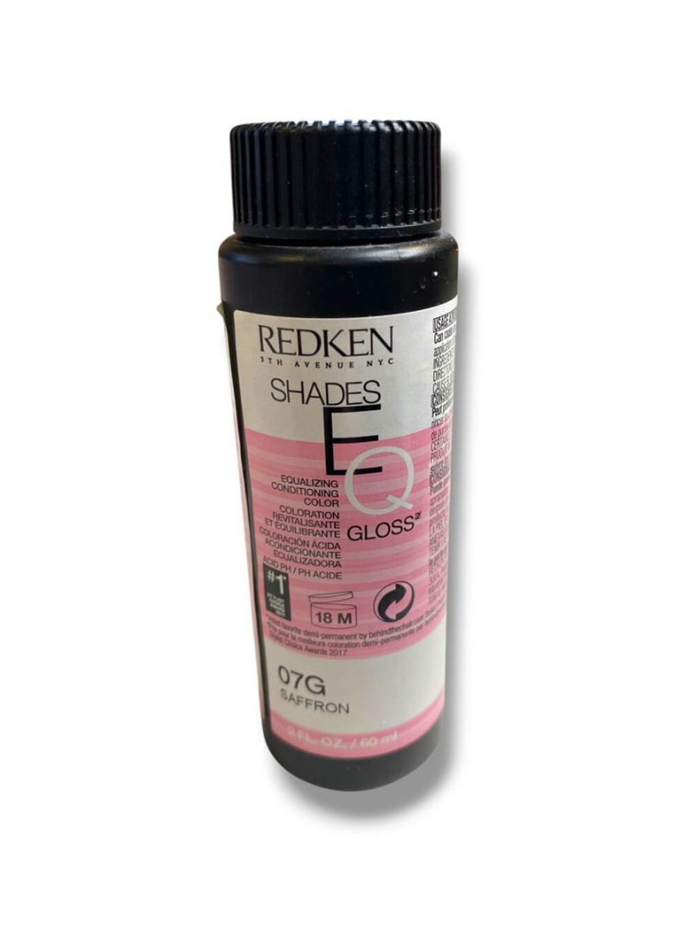 Redken New Shades EQ Gloss Equalizing Conditioner 07G Saffron 2oz